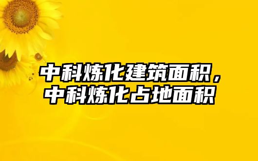 中科煉化建筑面積，中科煉化占地面積