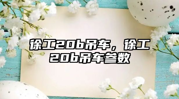 徐工20b吊車，徐工20b吊車參數(shù)