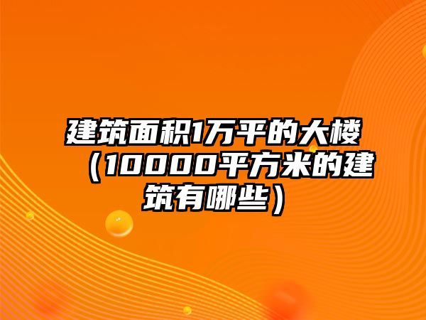 建筑面積1萬平的大樓（10000平方米的建筑有哪些）