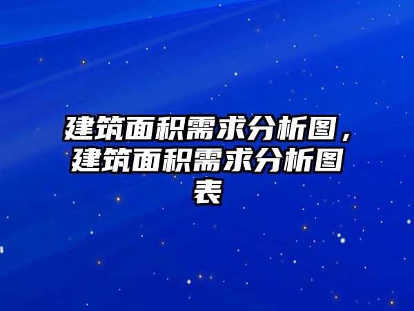 建筑面積需求分析圖，建筑面積需求分析圖表