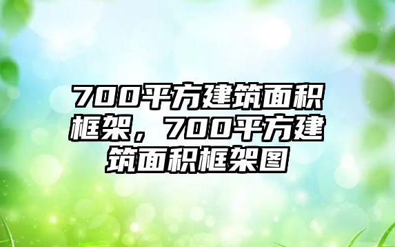 700平方建筑面積框架，700平方建筑面積框架圖