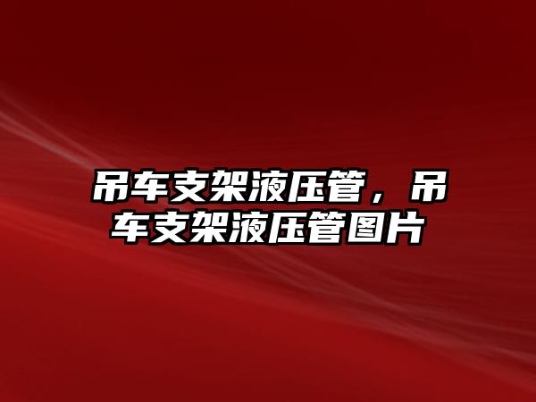 吊車支架液壓管，吊車支架液壓管圖片